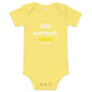 Say Whatever You Want To Say Onesie